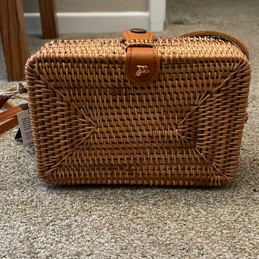 Straw, rectangle crossbody